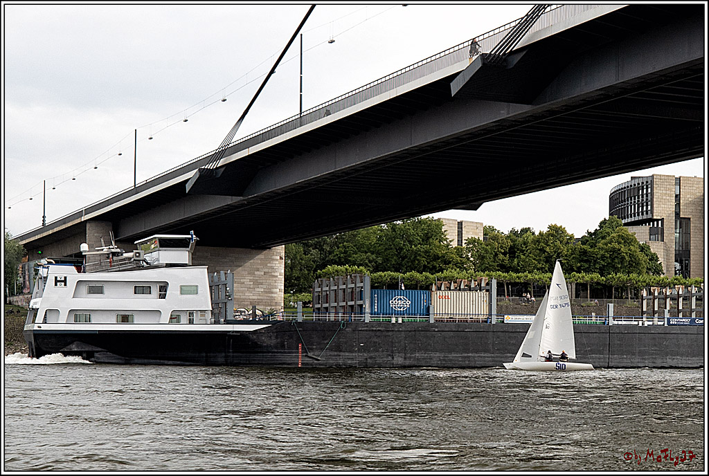 100 Jahre Rheinwoche 2022 - 2. Wettfahrt  Hitdorf - Duesseldorf, 03.06.2022,